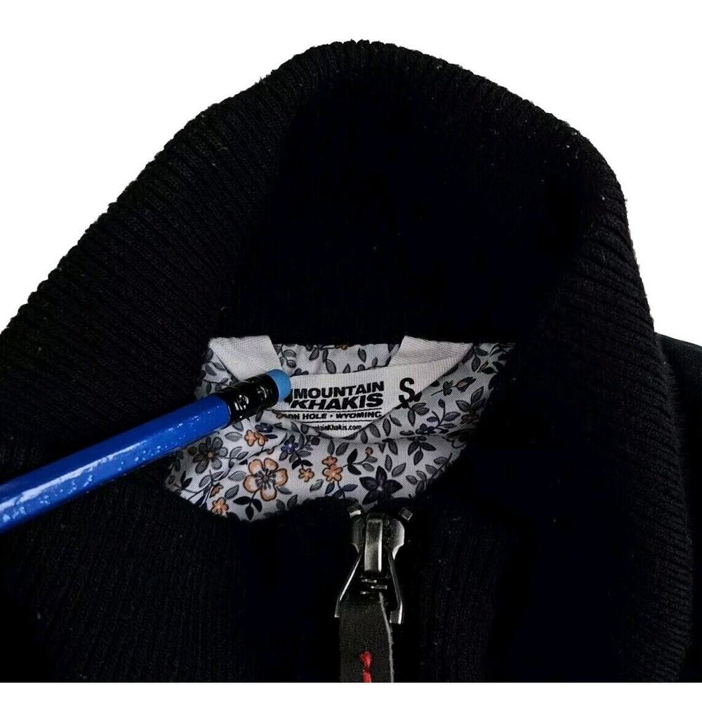 Mountain Khakis (Womens Small) Ludlow Swagger Bomber Zip Jacket Primaloft Black - Picture 2 of 7